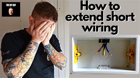 electric box usong short|fix short wires in electrical box.